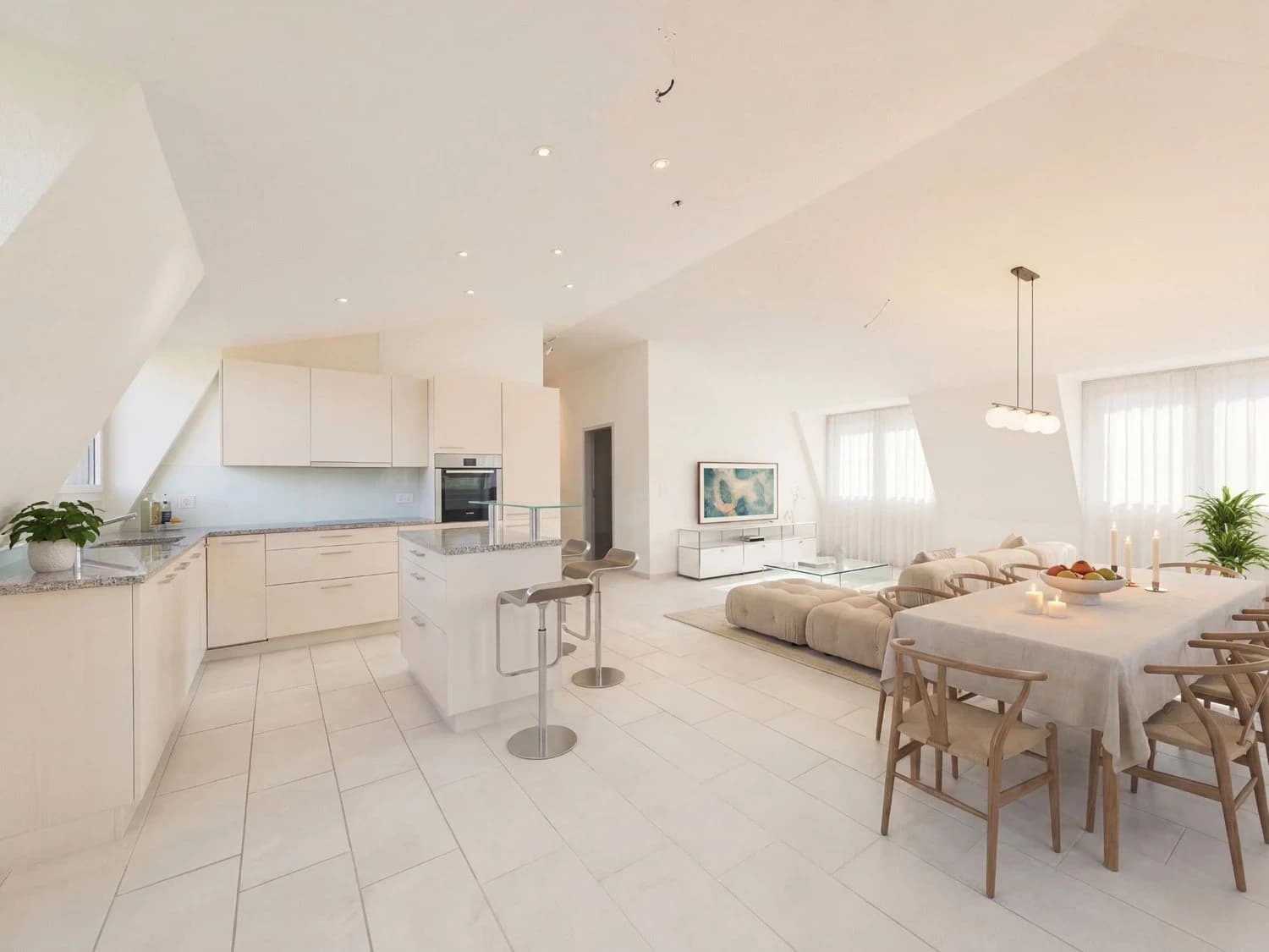 Moderne 4.5-Zimmer-Attikawohnung mit Balkon, Aesch