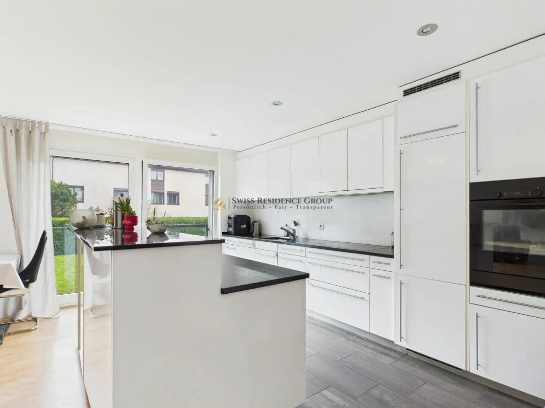 Schöne, ruhige Wohngegend mit Blick ins Grüne