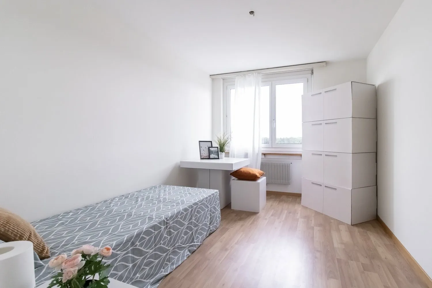 Schöne 3.5 Zimmerwohnung mit Balkon und grüne Umgebung