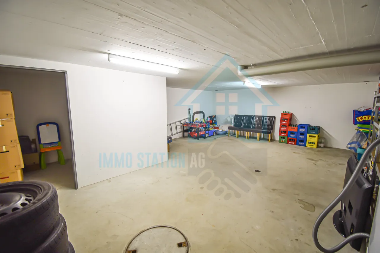 Stilvolle 4.5-Zimmer-Dachwohnung mit Loggia und Alpenblick in Burg AG