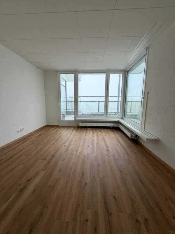 Neu sanierte, helle zwei Zimmer-Wohnung mit herrlicher Aussicht