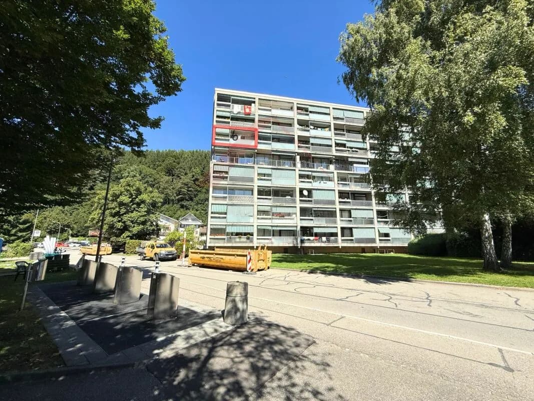 Modern renovierte 3.5-Zimmer-Wohnung im 6. Obergeschoss in 3400 Burgdorf - ruhig, sonnig und mit Lift