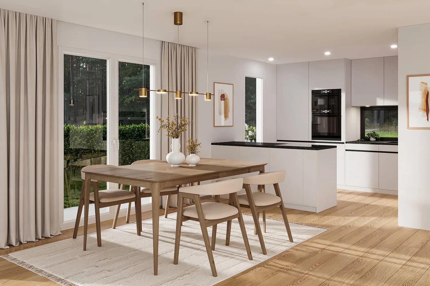 Neubau zum Mitgestalten: Familienfreundliches Wohnen am Waldrand