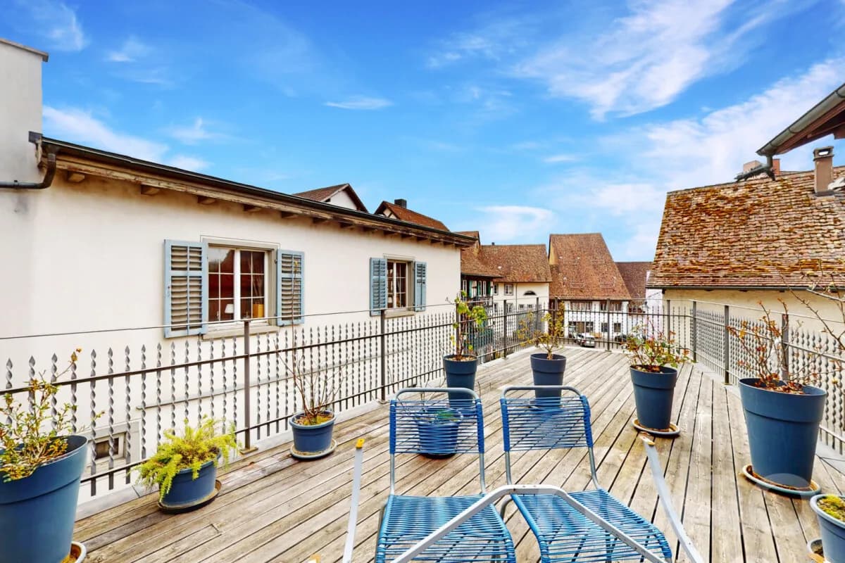 Einzigartiges Bijou mit modernem Wohnkomfort und grosser Terrasse