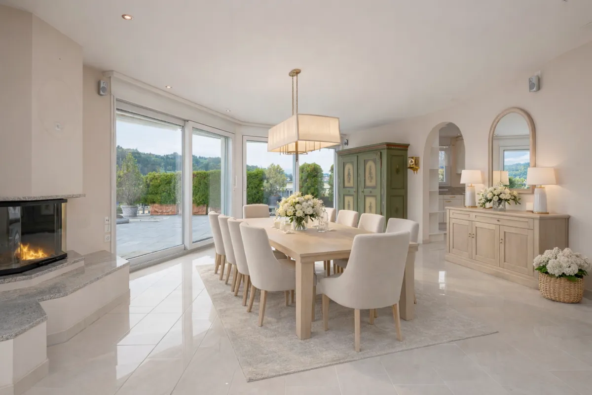 Stilvolle Attikawohnung mit Traumaussicht