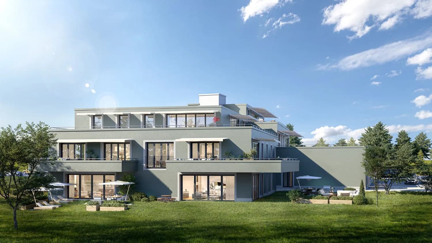 Wohnen mit Garten, Weitblick und Privatsphäre