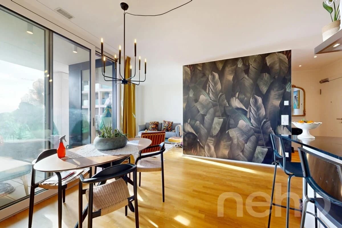 Moderne 2.5-Zimmer-Wohnung mit Skyline Flair