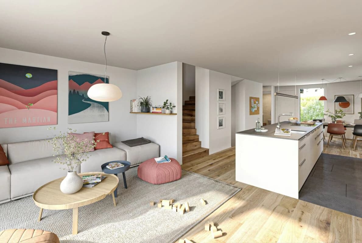 Individuelles 4.5-Zimmer-Reihenhaus - Raum für Ideen & Ausbauwünsche