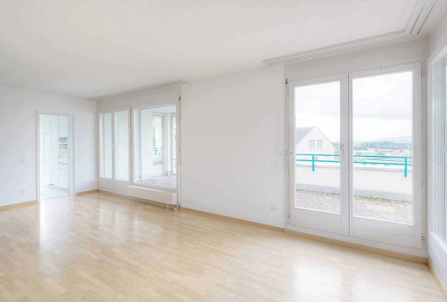 Wohnen im Grünen, herrliche Aussicht