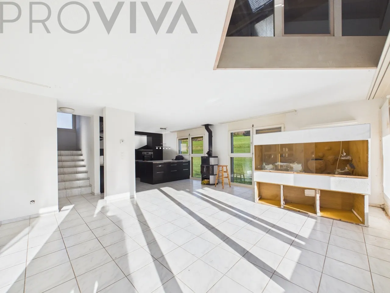 Charmantes Haus mit grossem Garten und Weitsicht ins Grüne