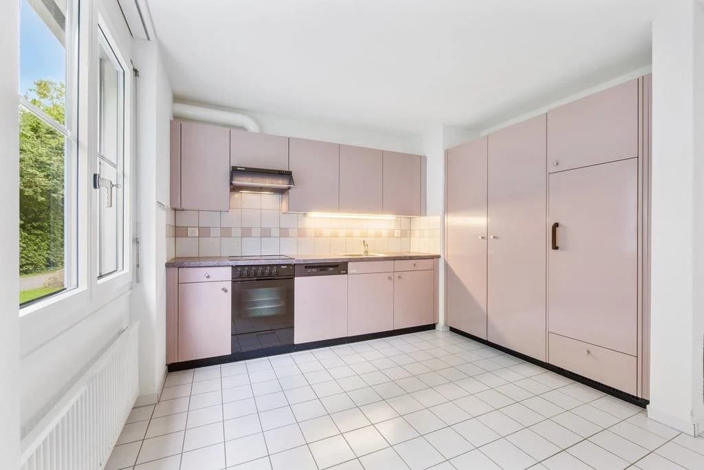 Gartenwohnung mit Blick auf den Pilatus