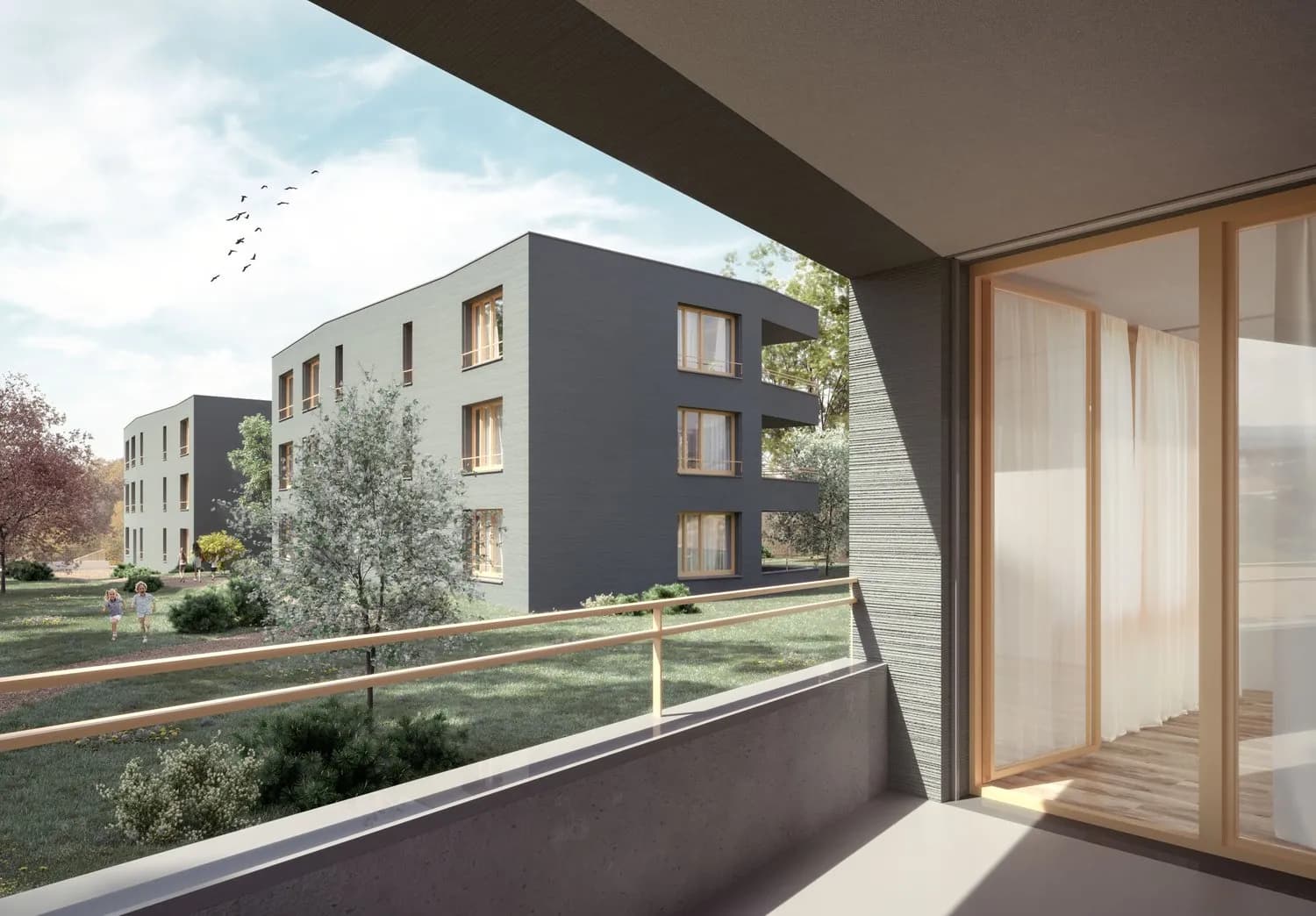 Hochmoderne Wohnung - weniger als 100 Meter vom Bahnhof Selzach entfernt.