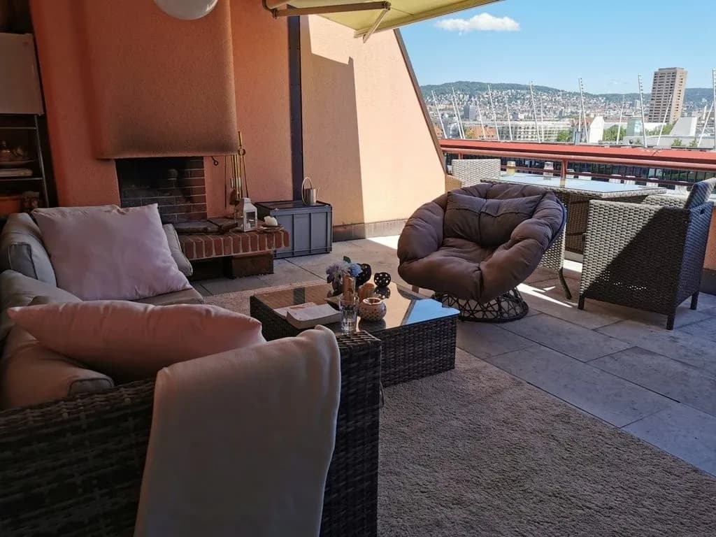 Wohnen mit Abendsonne und schöner Aussicht