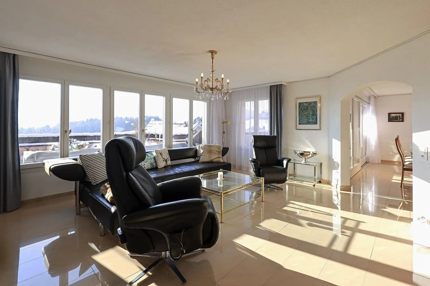 Eleganz, Ruhe und prächtige Bergsicht