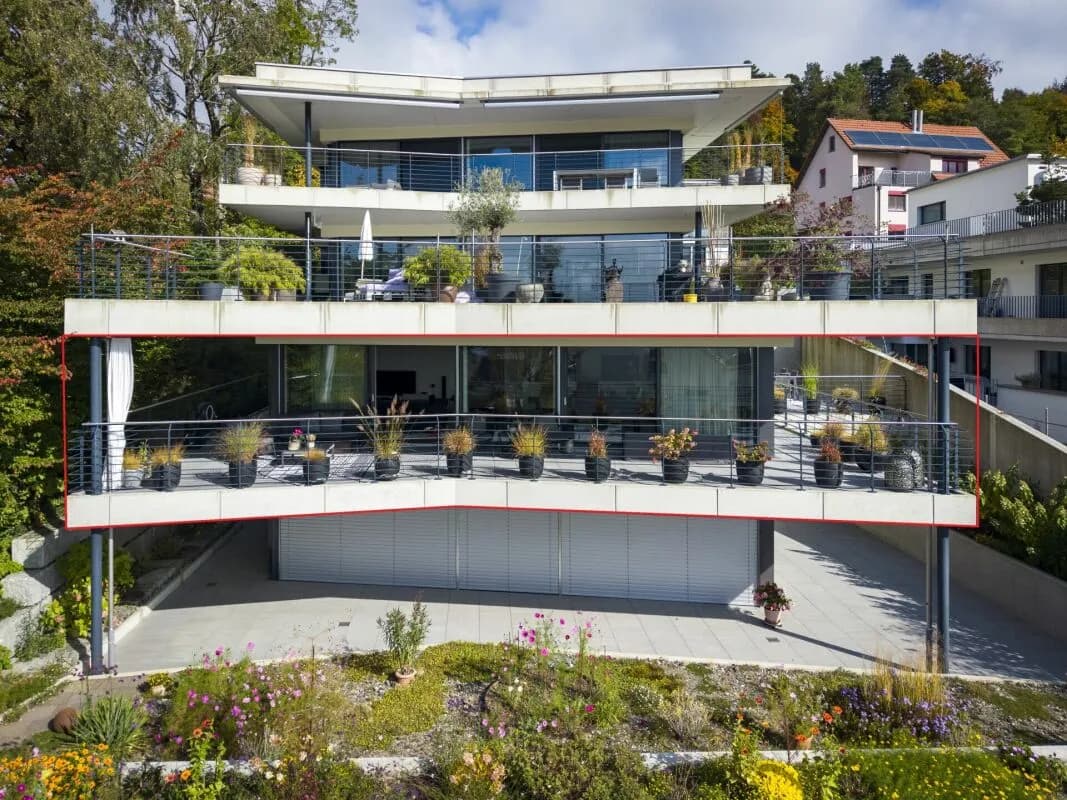 Raum für hohe Ansprüche: Terrassenwohnung im Leisihalden-Quartier