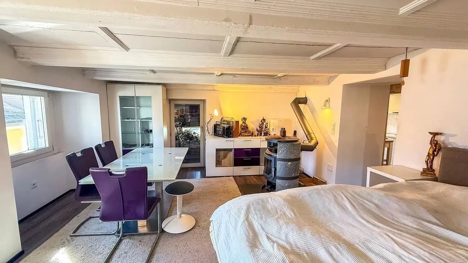 Charmantes Reihenhaus in Santa Maria Calanca mit Panoramablick