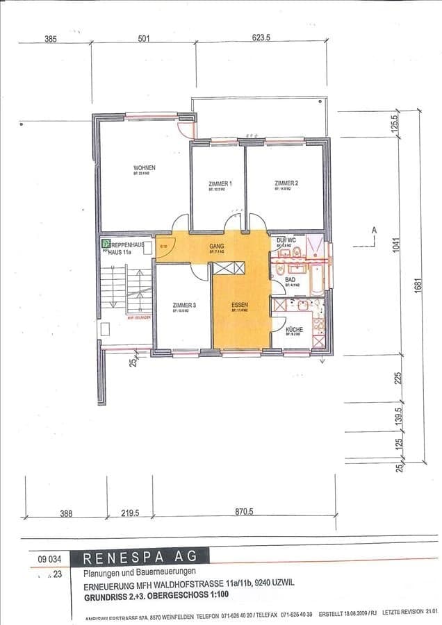 Helle Wohnung in ruhiger Wohnlage