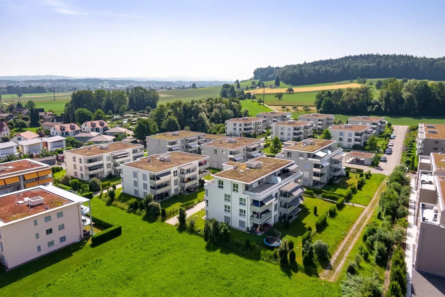 Mitten im Grünen und doch zentral wohnen