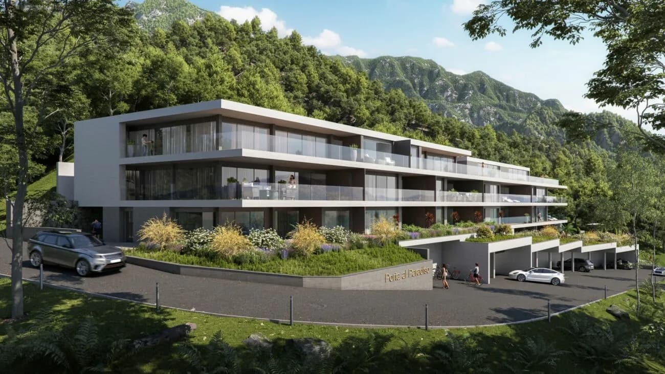 Porta al Paradiso - Locarno Monti - 6.5-Zimmer-Maisonettewohnung 2. OG / Attika (W12)