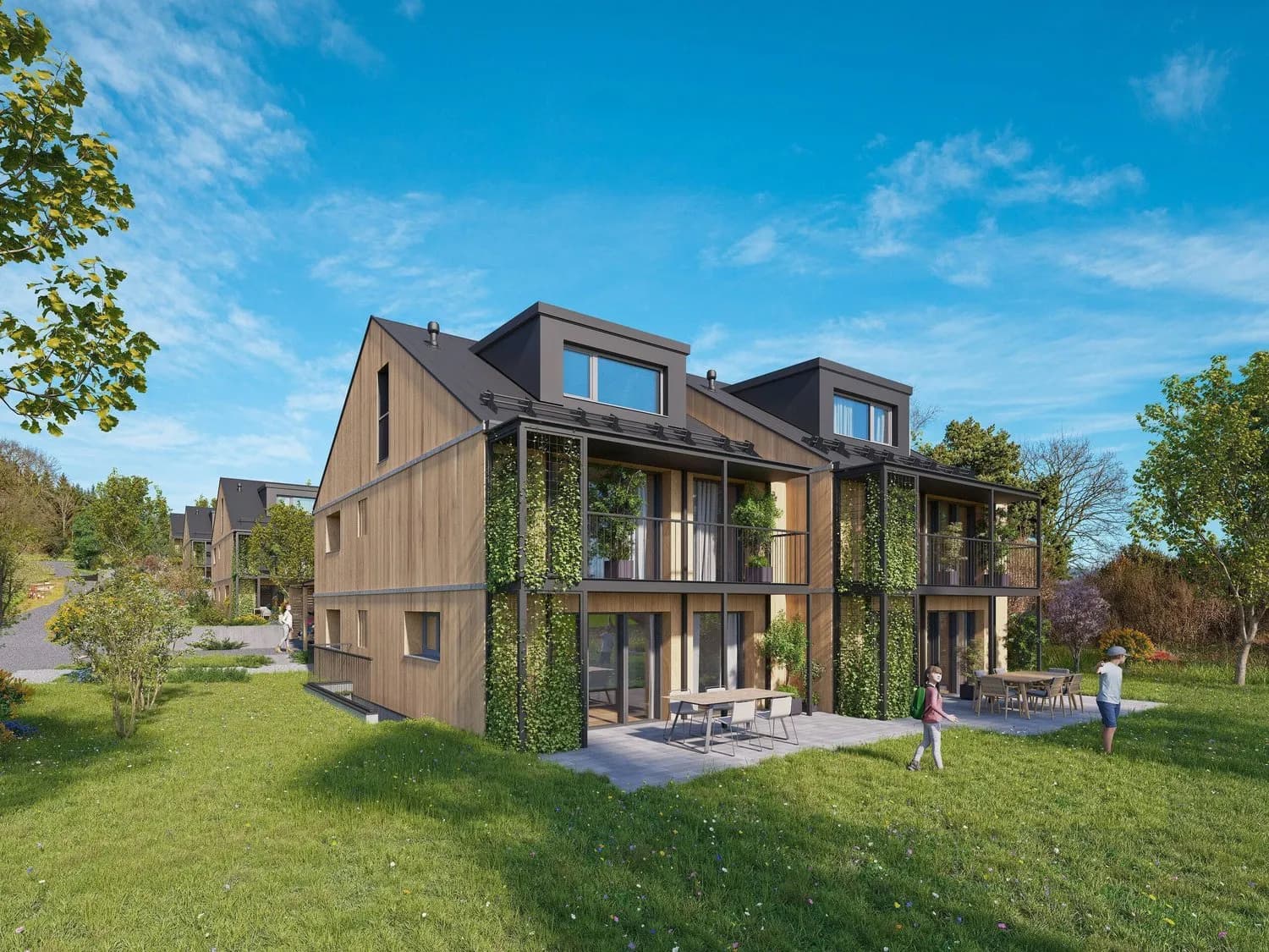 EINFAMILIENHAUS B2 – PERFEKTE BALANCE AUS NACHHALTIGKEIT UND STIL