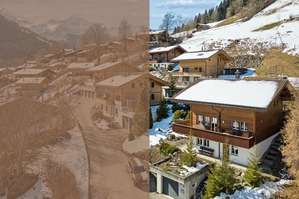 Stilvolles Chalet mit beeindruckender Aussicht