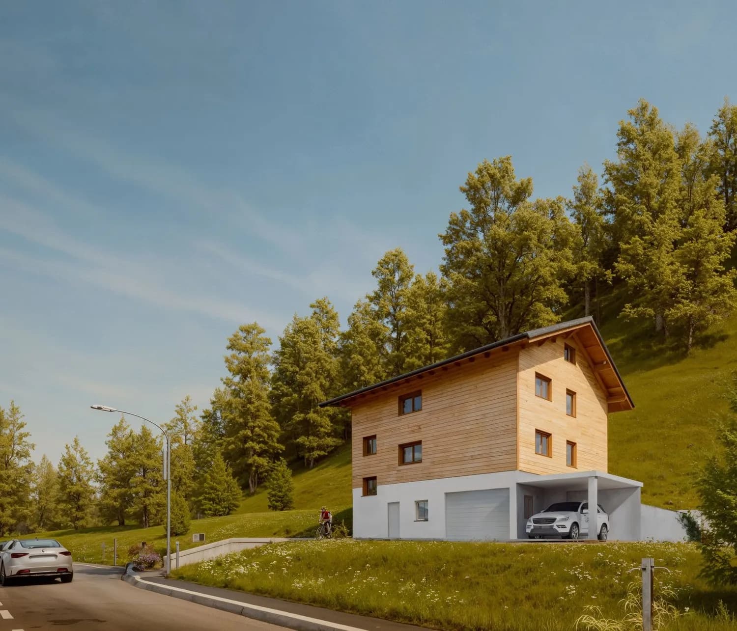 Exklusive Neubauwohnungen in Wattwil  modern wohnen in naturnaher Lage