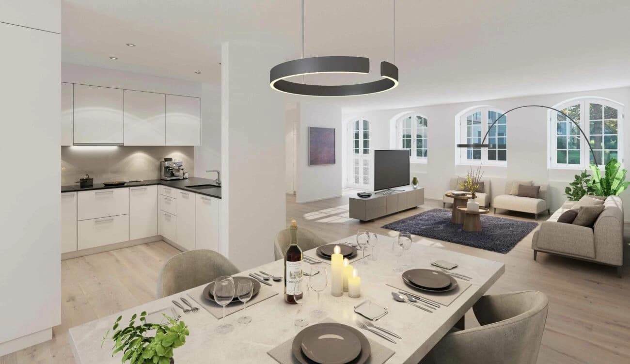 BAUSTART ERFOLGT! Landwohnen in Stadtnähe: Neubauwohnungen im Herzen des Dorfes Wermatswil