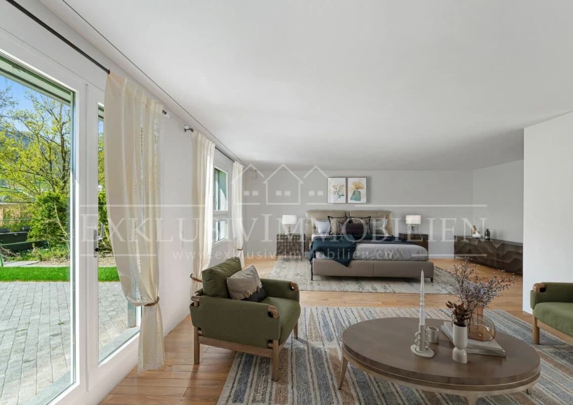 Wohnen ohne Grenzen: variabler Grundriss und ein Garten zum Verlieben