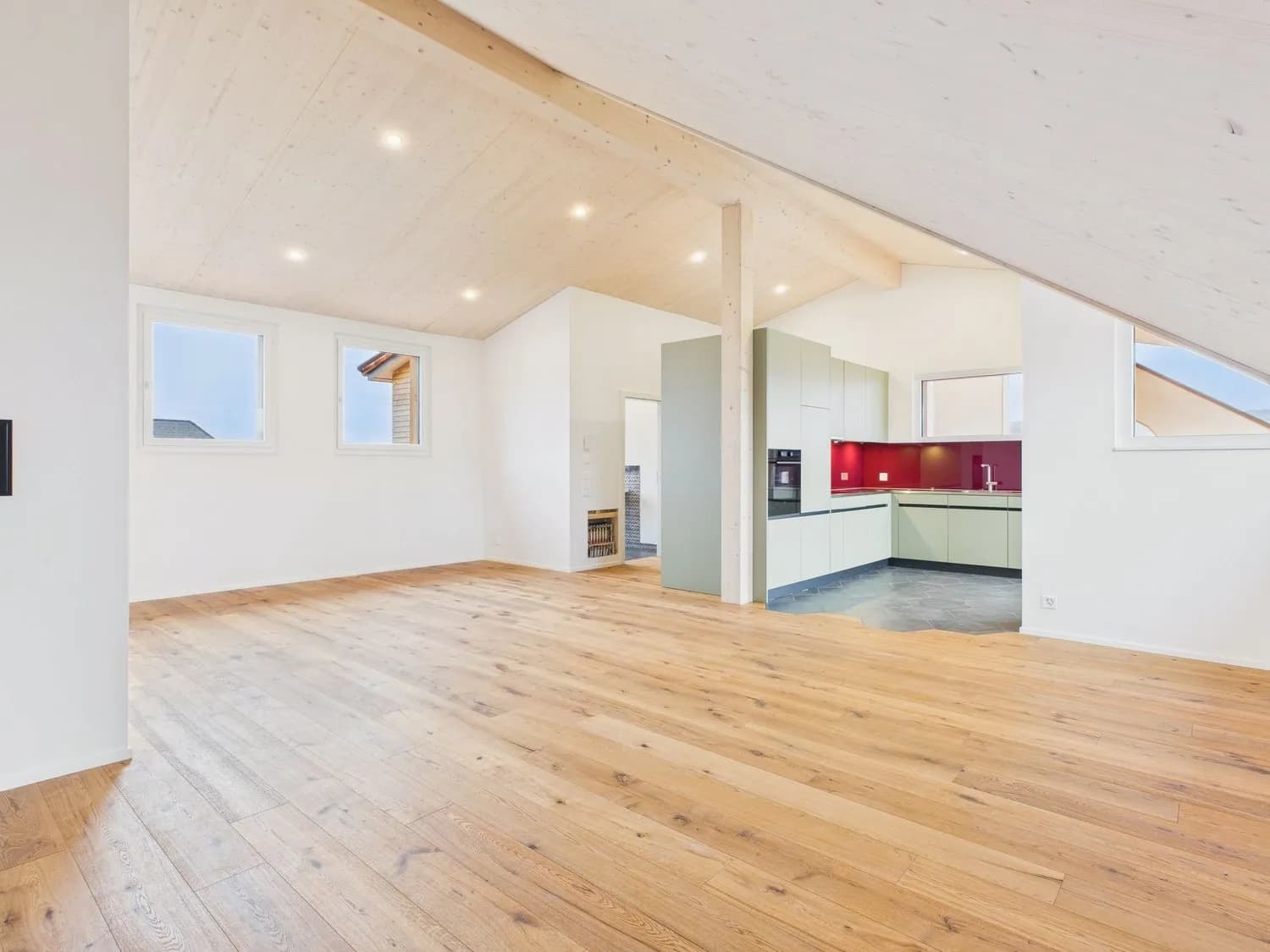 Modern 3.5-Zimmer-Wohnung mit grosser Terasse und Seesicht in Beinwil am See