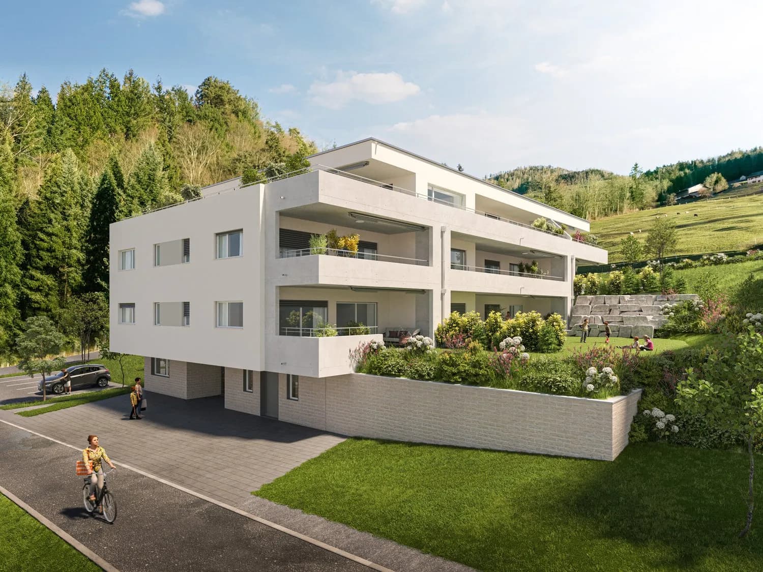 Dachterrassen-Glück: Stilvolle Attikawohnung an sonniger Lage