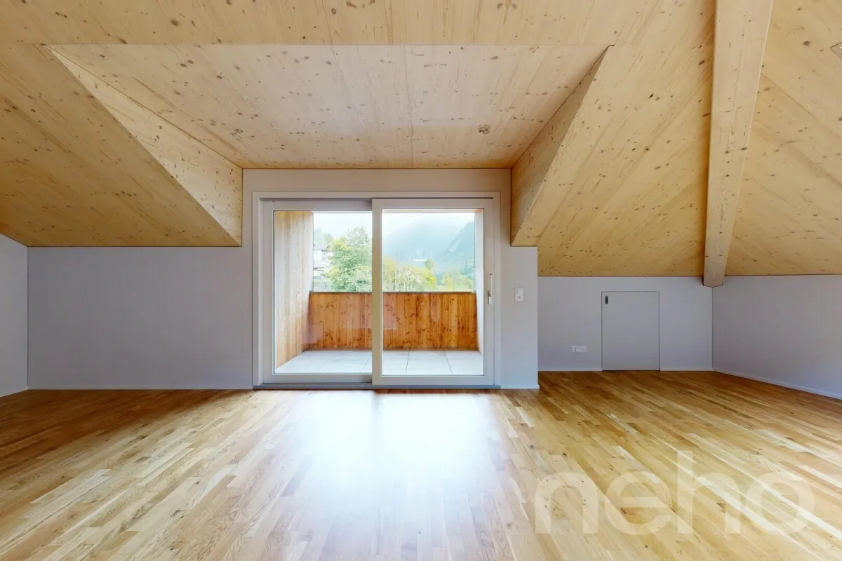 Attikawohnung mit Weitblick ? Wohnen im idyllischen Spiringen