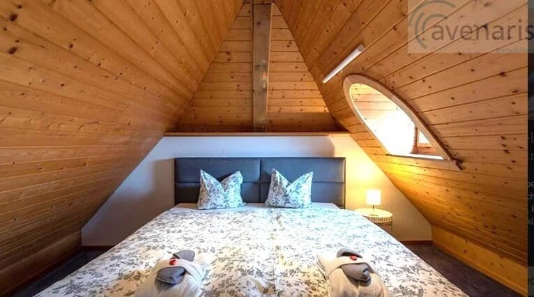 Ruhiges Doppelzimmer in ländlicher Lage mit Gartenblick