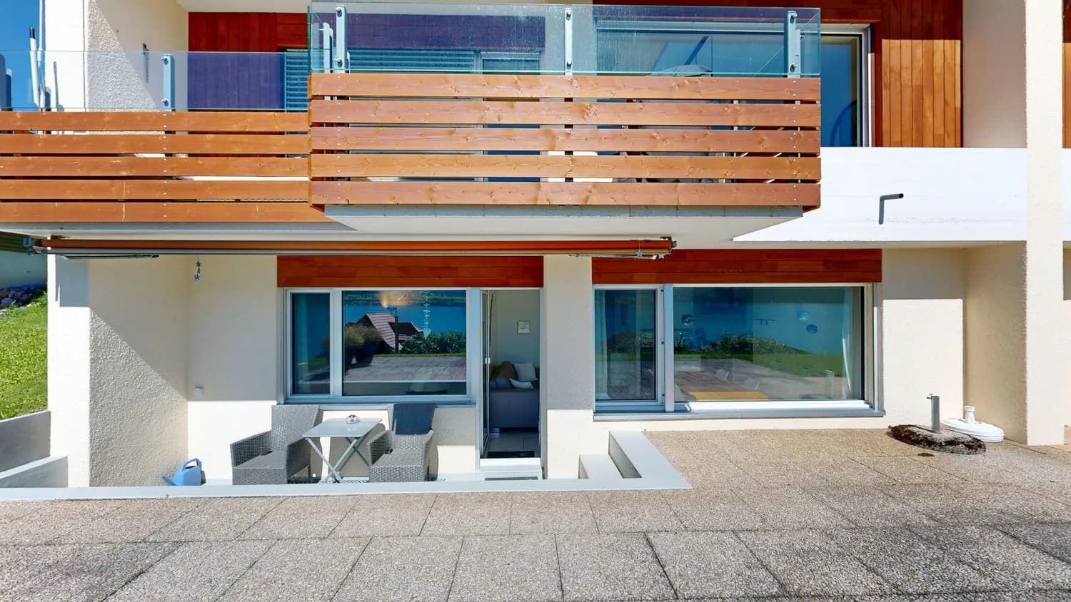 2 ½ Zimmer-Wohnung/Ferien-Wohnung, UG West im Oberhofen am Thunersee!