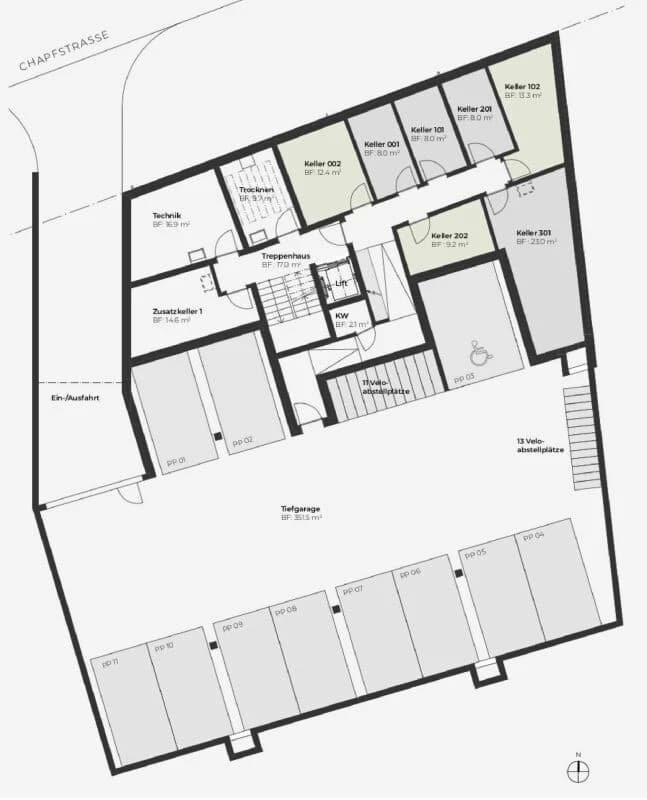 Jenseits des Gewöhnlichen: komfortables Neubauwohnen mitten in Gossau