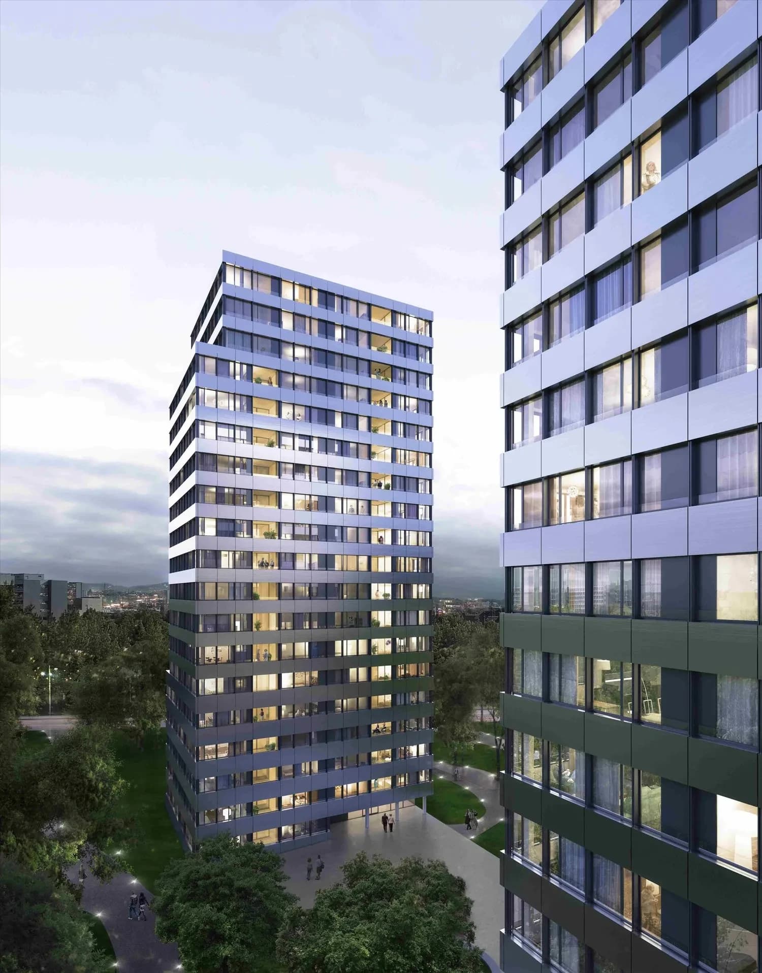 Zuhause über den Dächern von Basel