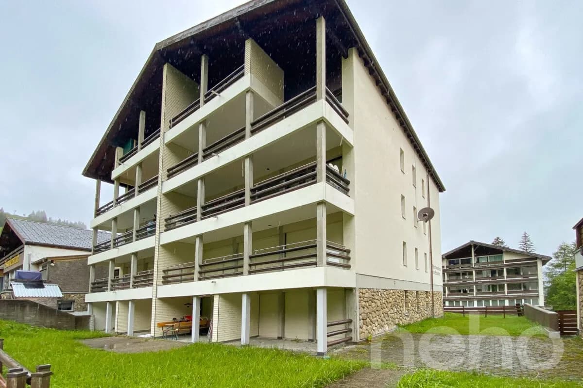 Möblierte Wohnung direkt neben dem Skilift auf der Mörlialp