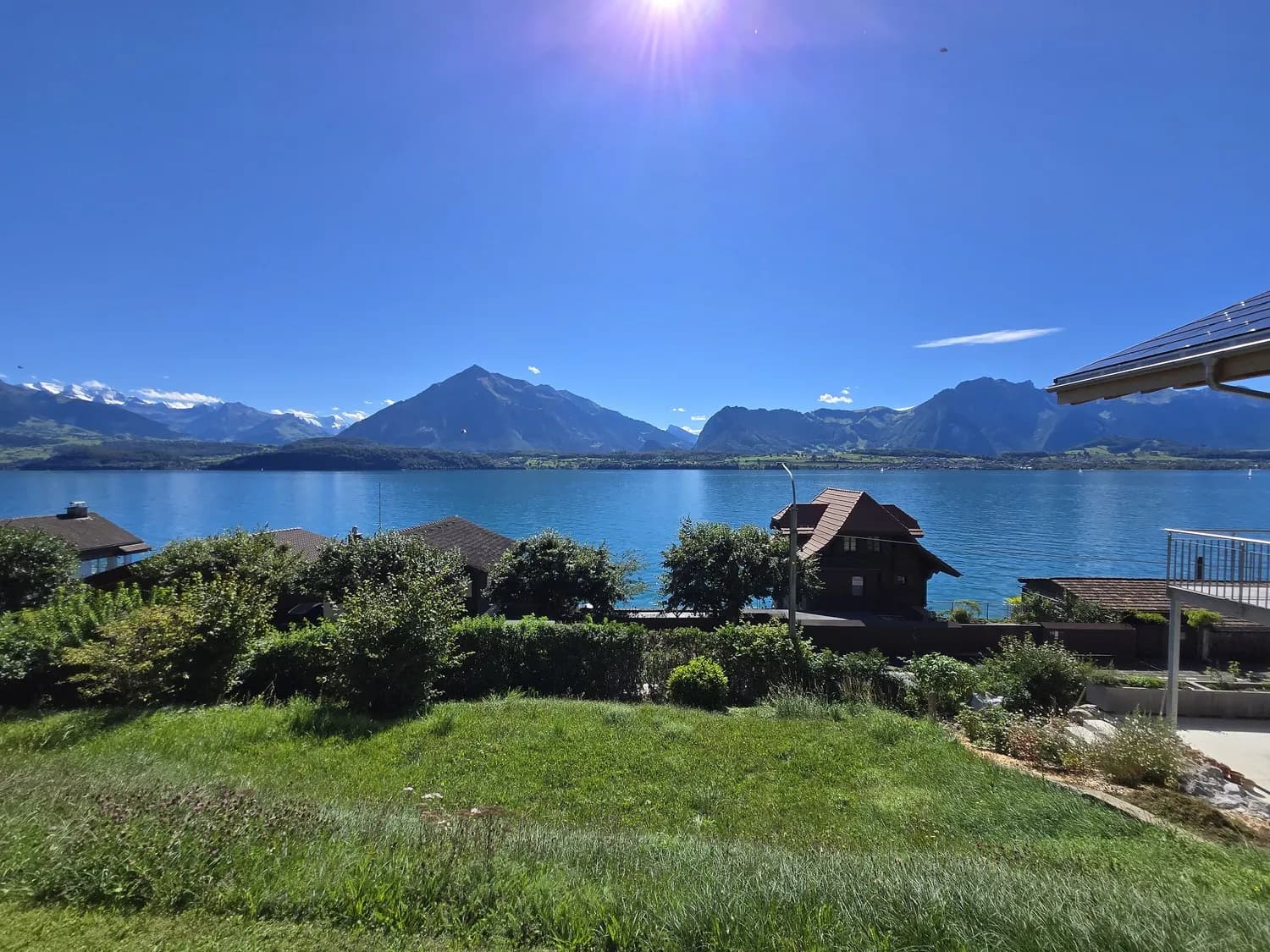 2 ½ Zimmer-Wohnung/Ferien-Wohnung, UG West im Oberhofen am Thunersee!