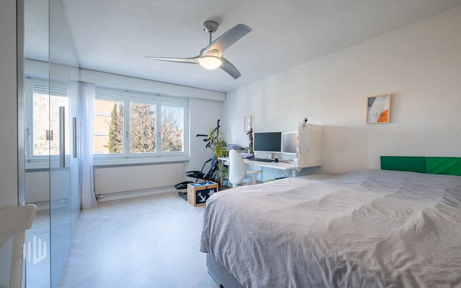 ImmoWyss -  Gepflegte 4,5-Zimmerwohnung mit Balkon an ruhiger Wohnlage