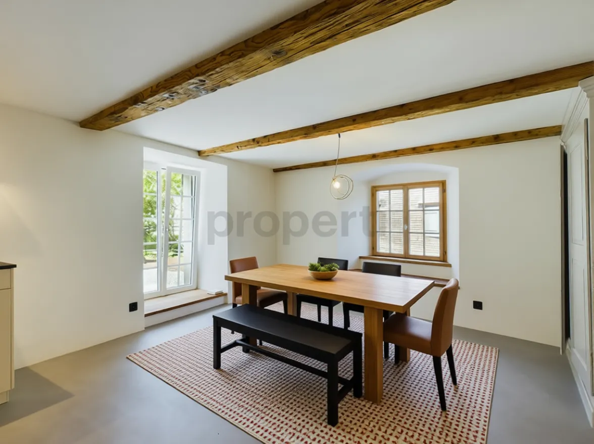 Exklusive Doppelhaushälfte mit sonnigem Sitzplatz