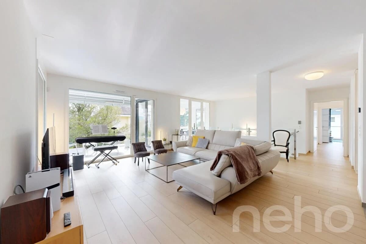 Remarquable appartement de standing avec terrasses et jardin ? Pully