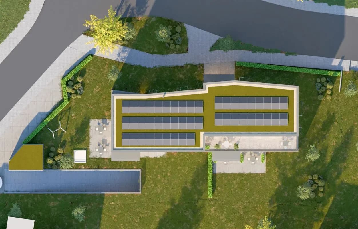 Neubau-Attika - zuoberst eine Etage für sich alleine