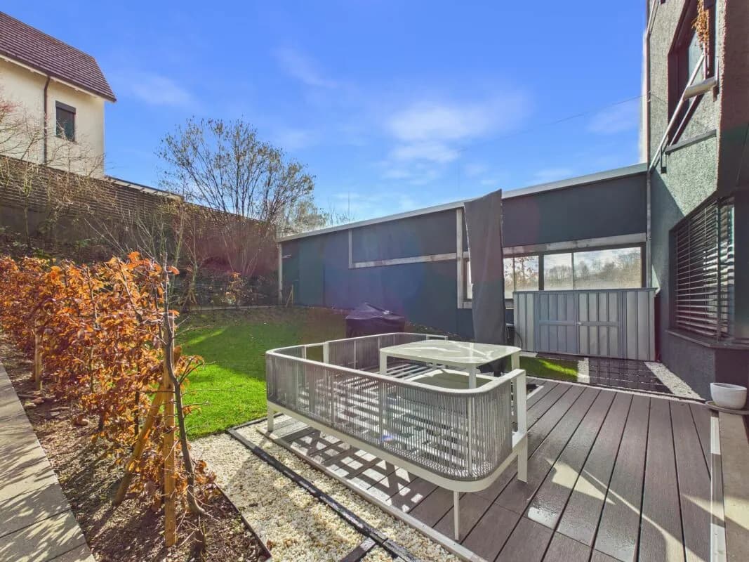 STILVOLLE GARTENWOHNUNG MIT KOMFORT