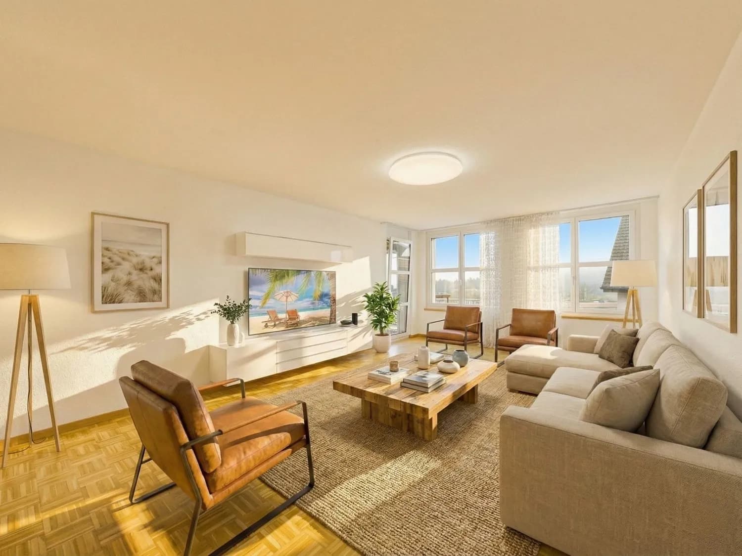 Grosszuegige 5-Zimmer-Wohnung mit Balkon in Affoltern am Albis