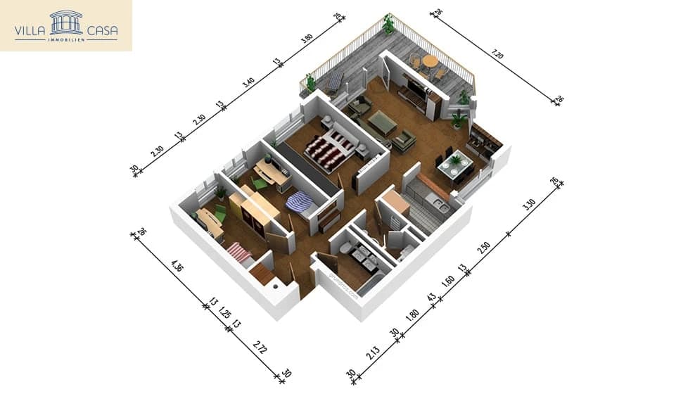 Attraktive Wohnung mit Balkon und idealer Anbindung in Spiez