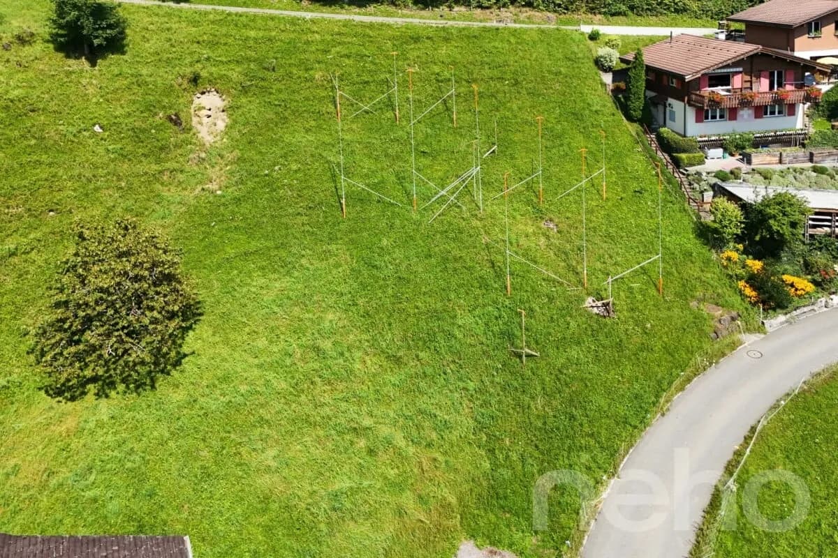 Wohnen im Grünen mit Bergpanorama