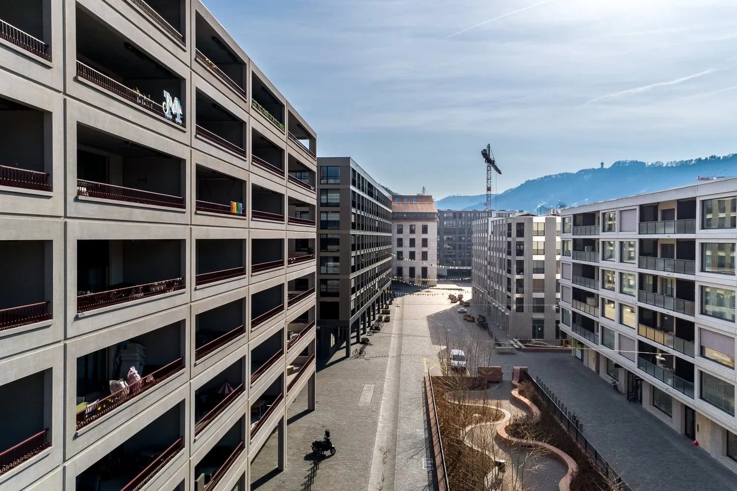 In der City Zuhause, im Grünen daheim - grosszügige Wohnung