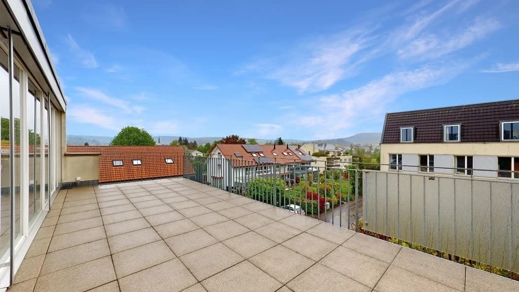 Geniessen Sie die Aussicht auf Ihrer Dachterrasse!