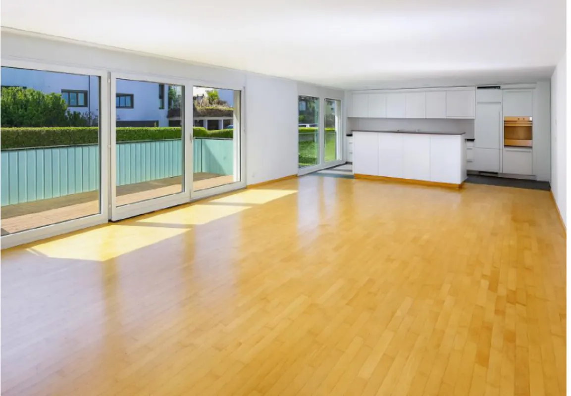 Schöne, ruhige Wohngegend mit Blick ins Grüne