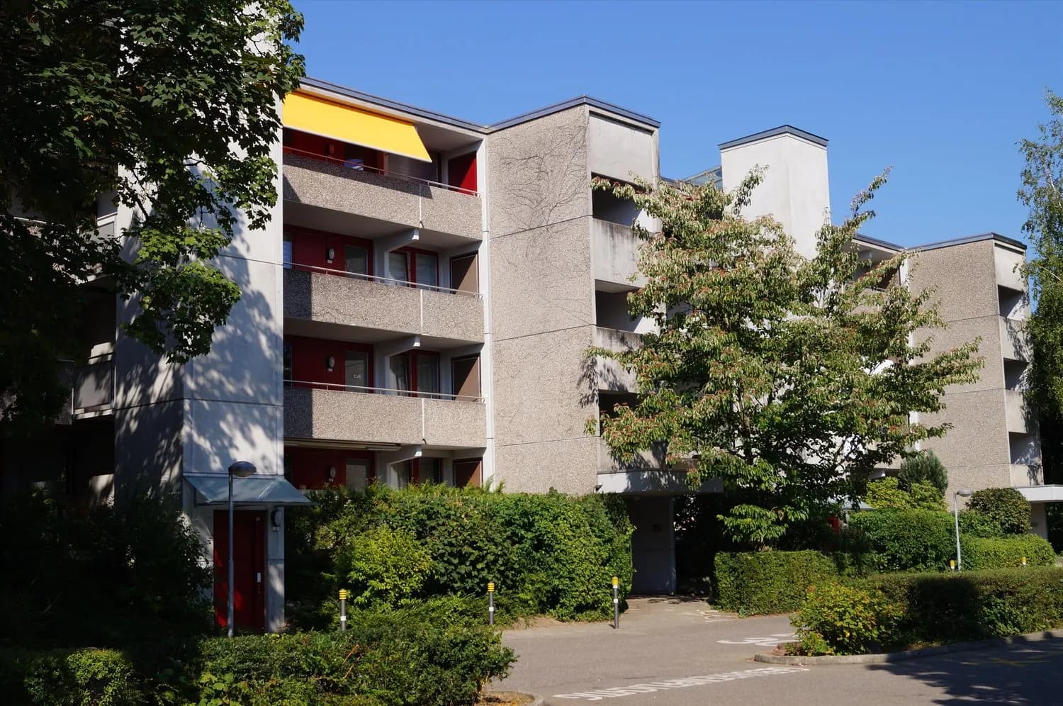 Wohnen inmitten von Grünflächen