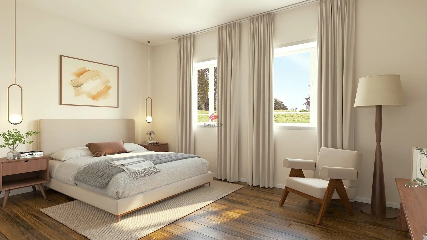 Grosses Eckhaus mit viel Komfort